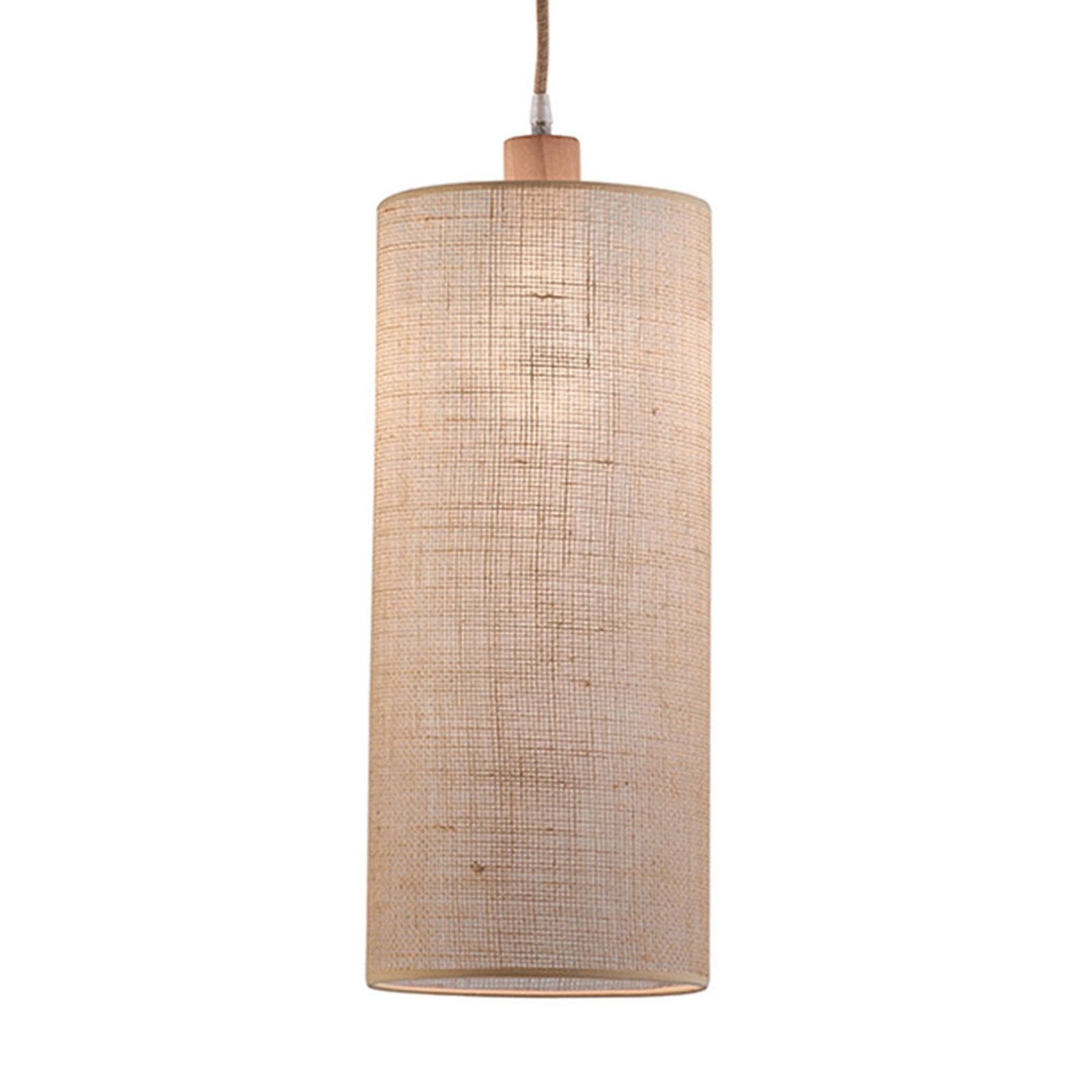 Függő lámpa Senso, hosszúkás keskeny, Ø 20 cm