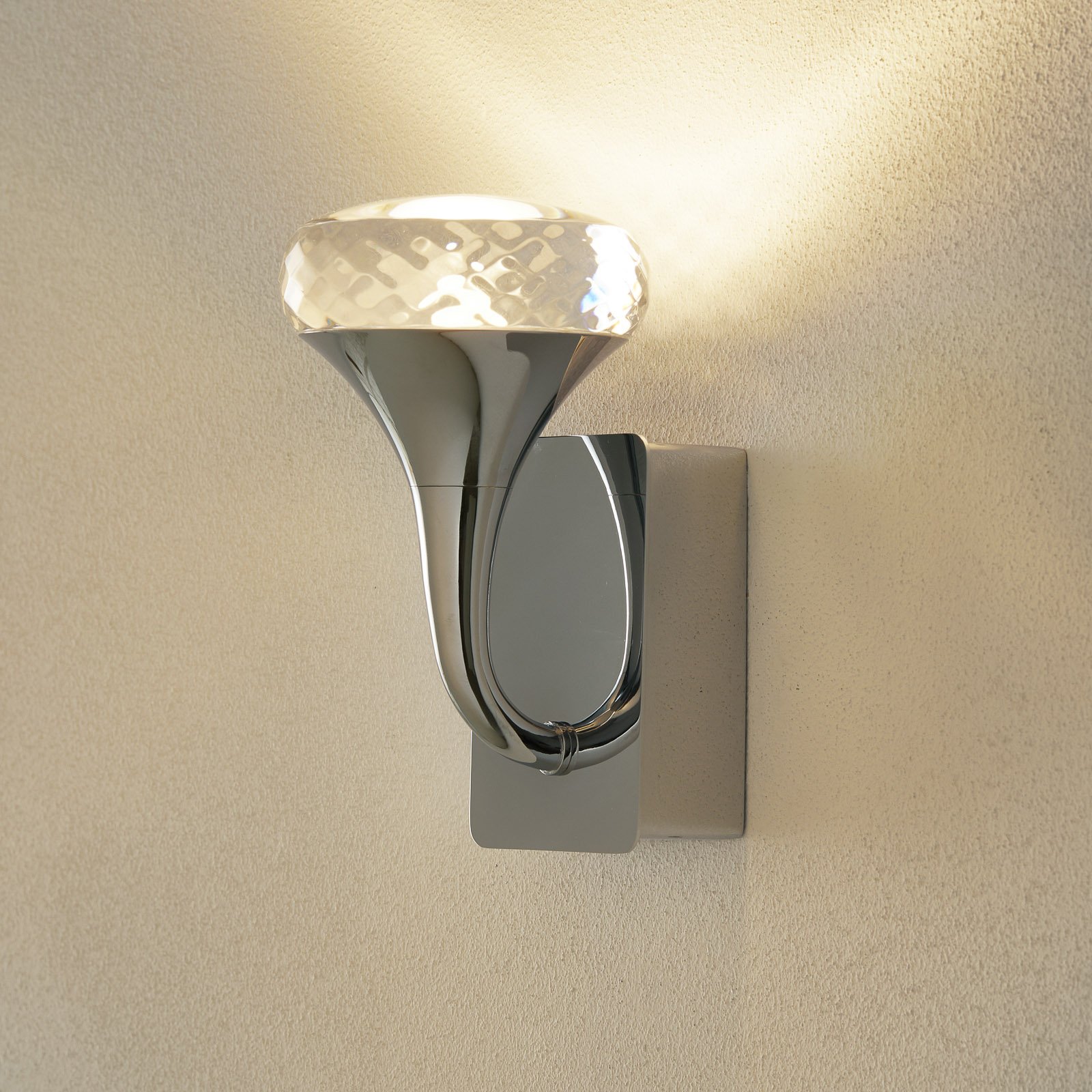 Axolight Fairy Designer-LED-vägglampa klar