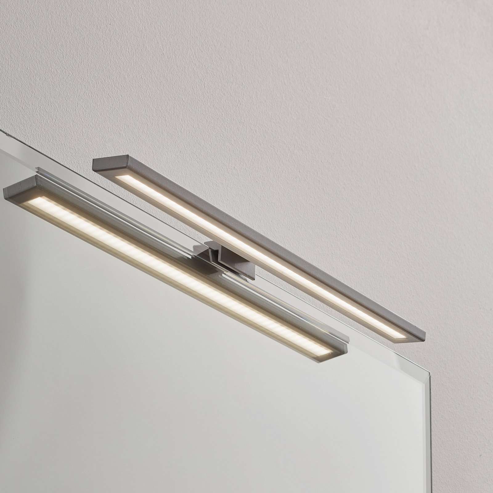 Espelho LED mirror light, bathroom, 40 cm, aluminium