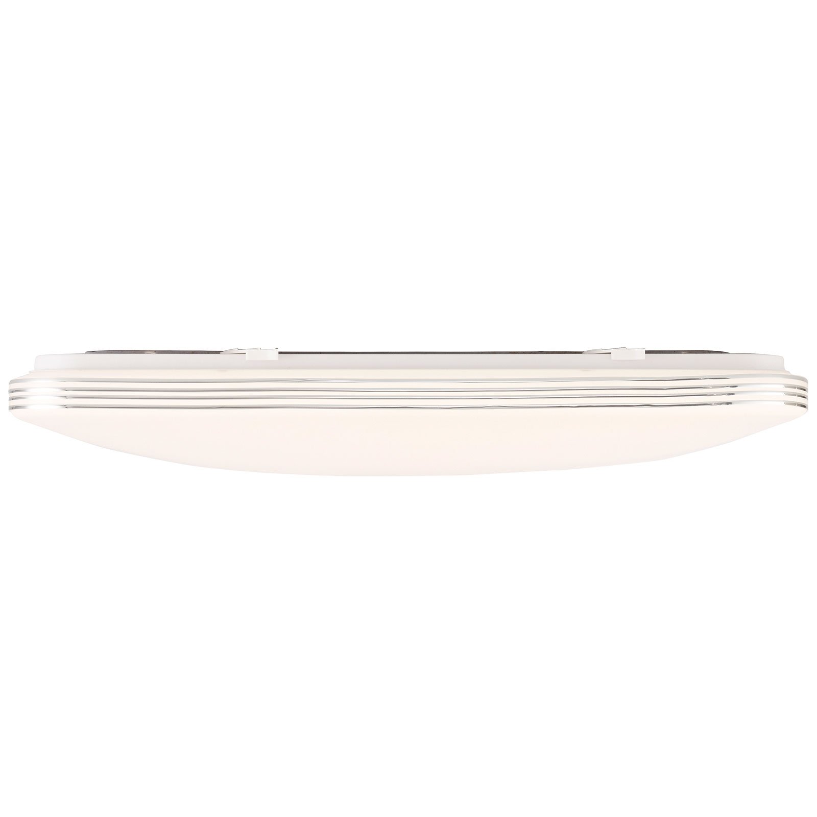 Светодиодна лампа за таван Ariella в бяло/хром, 54x54 cm