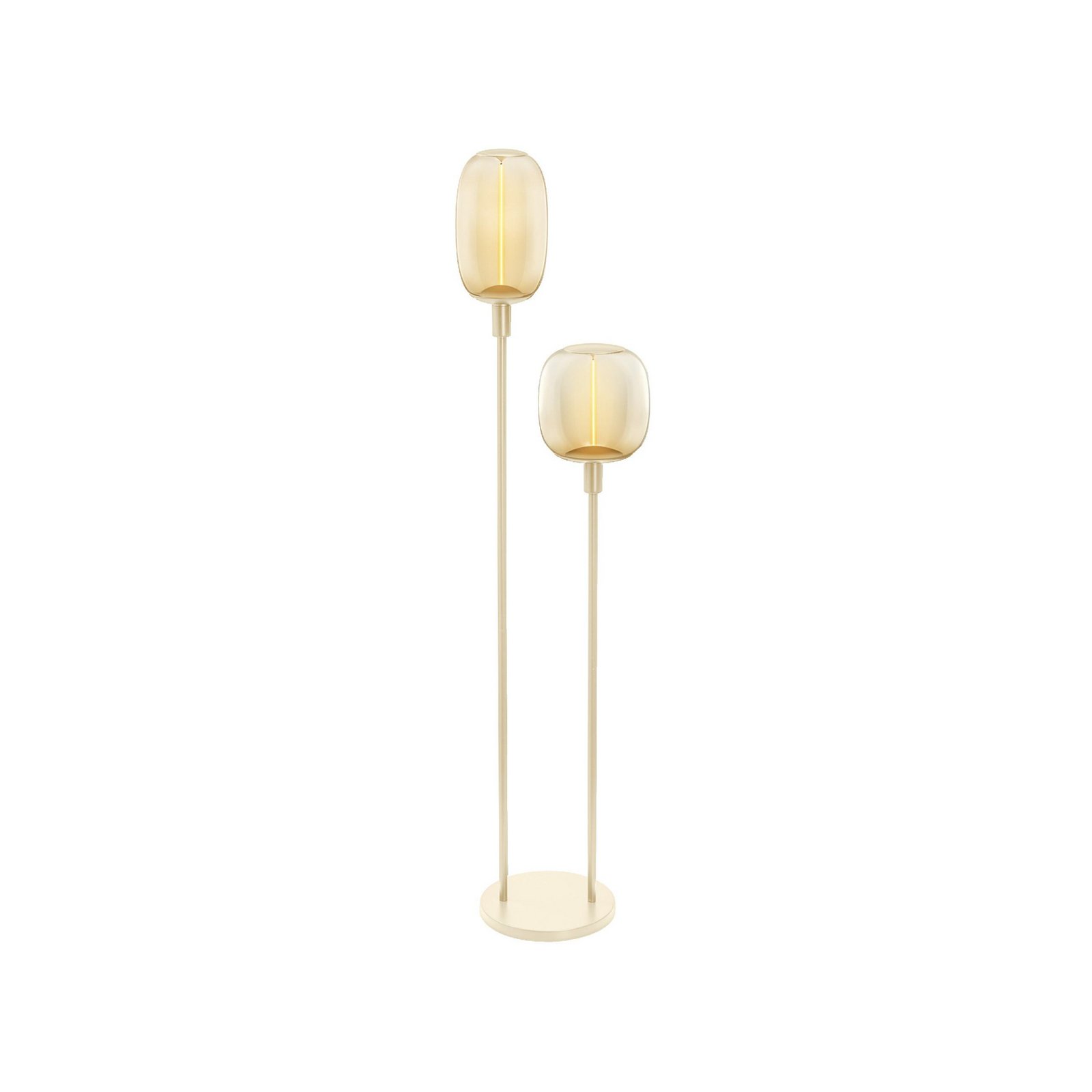 OSRAM vloerlamp DECOR STICK, beige, hoogte 146 cm, 2 x E27