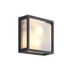 Aurelien Square Aplica de Exterior IP54 Dark Grey - Lucande