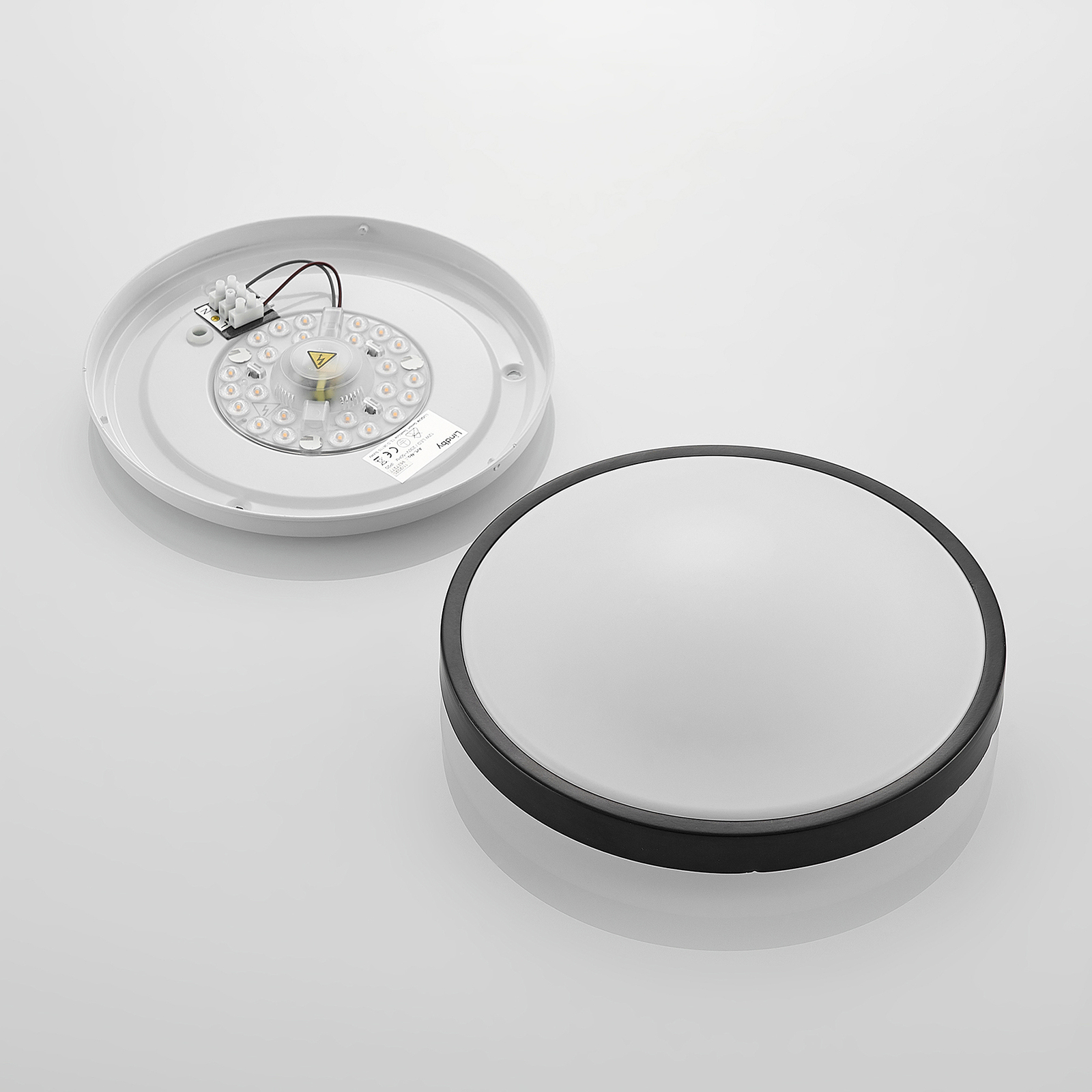 Lindby Villum LED-Deckenleuchte, rund, 29,5 cm
