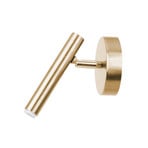 Sopel wall light, gold, 1-bulb, steel, G9, height 15 cm 