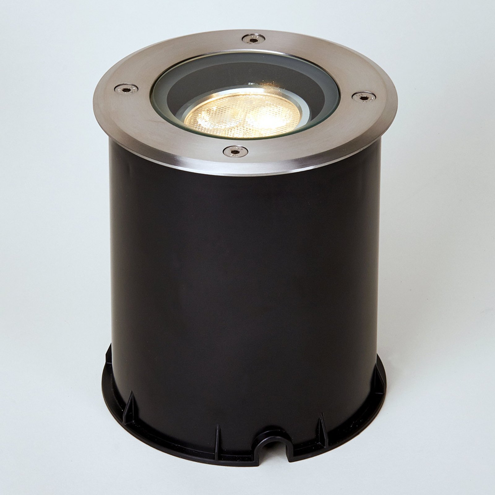 Jos Round Erd Spot IP67 Steel - Lucande