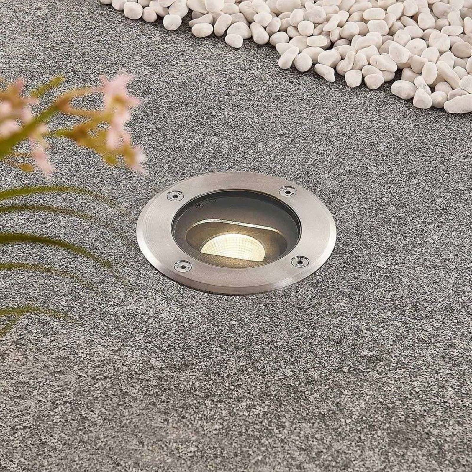 Doris Outdoor Recessed Ground Spot Steel - Lucande