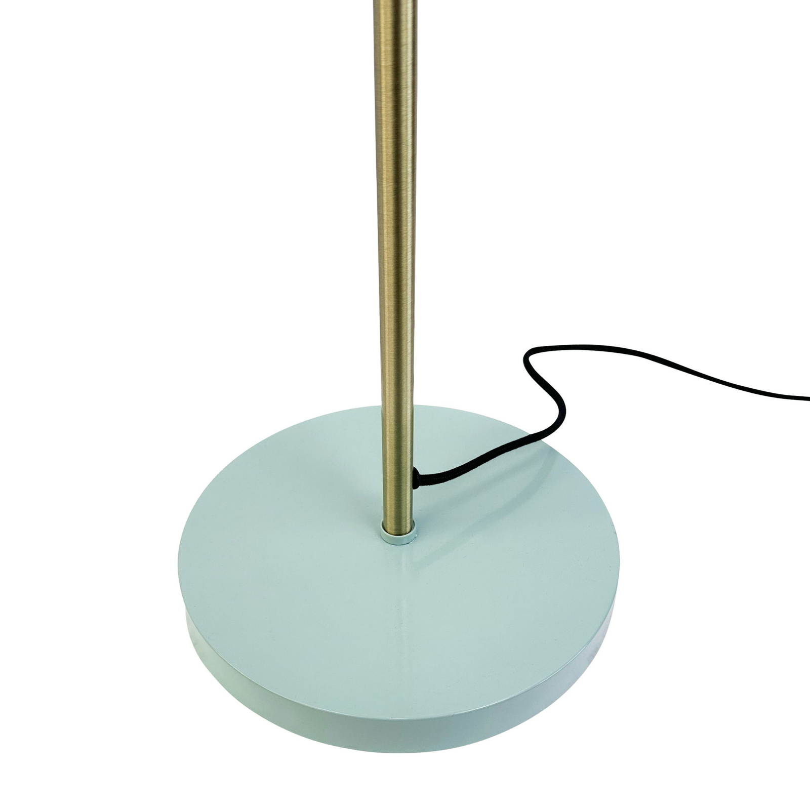 Dyberg Larsen Sleep floor lamp, mint green, height 165 cm, steel