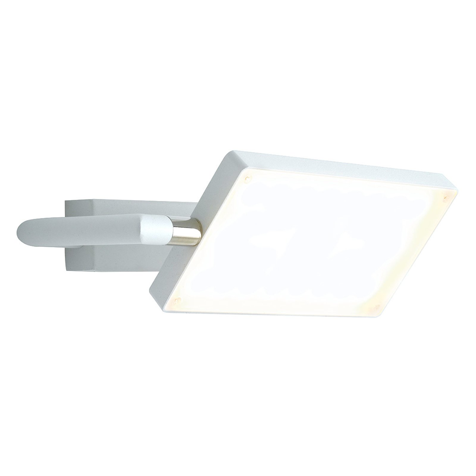LED-vägglampa Book, vit