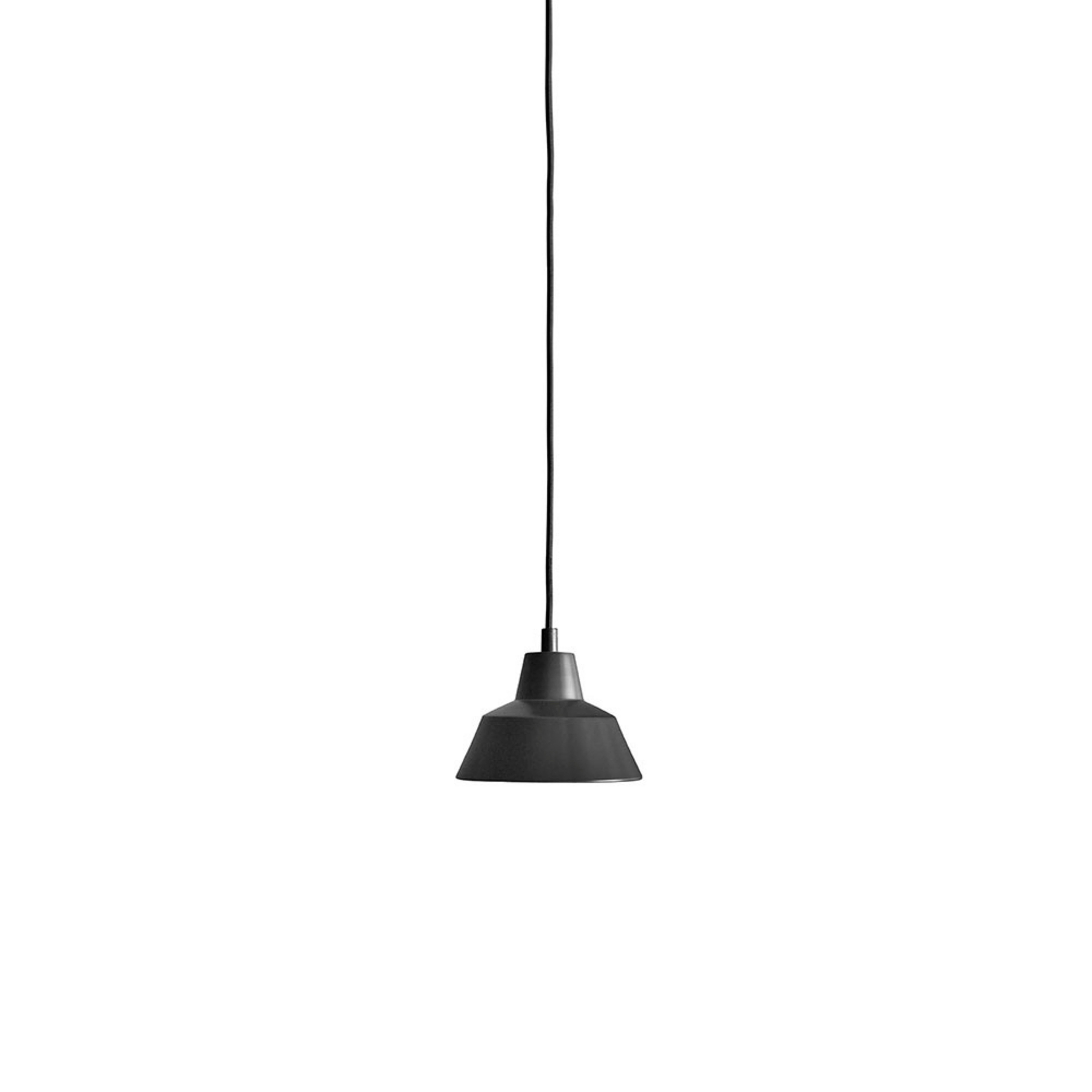 Atelier W1 Lampă suspendată negru mat, aluminiu, E14 - Realizată manual