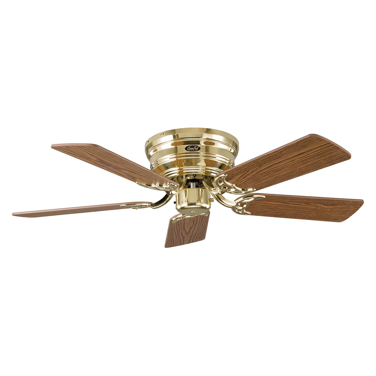 CasaFan Ventilateur Classic Flat III laiton poli 103 cm