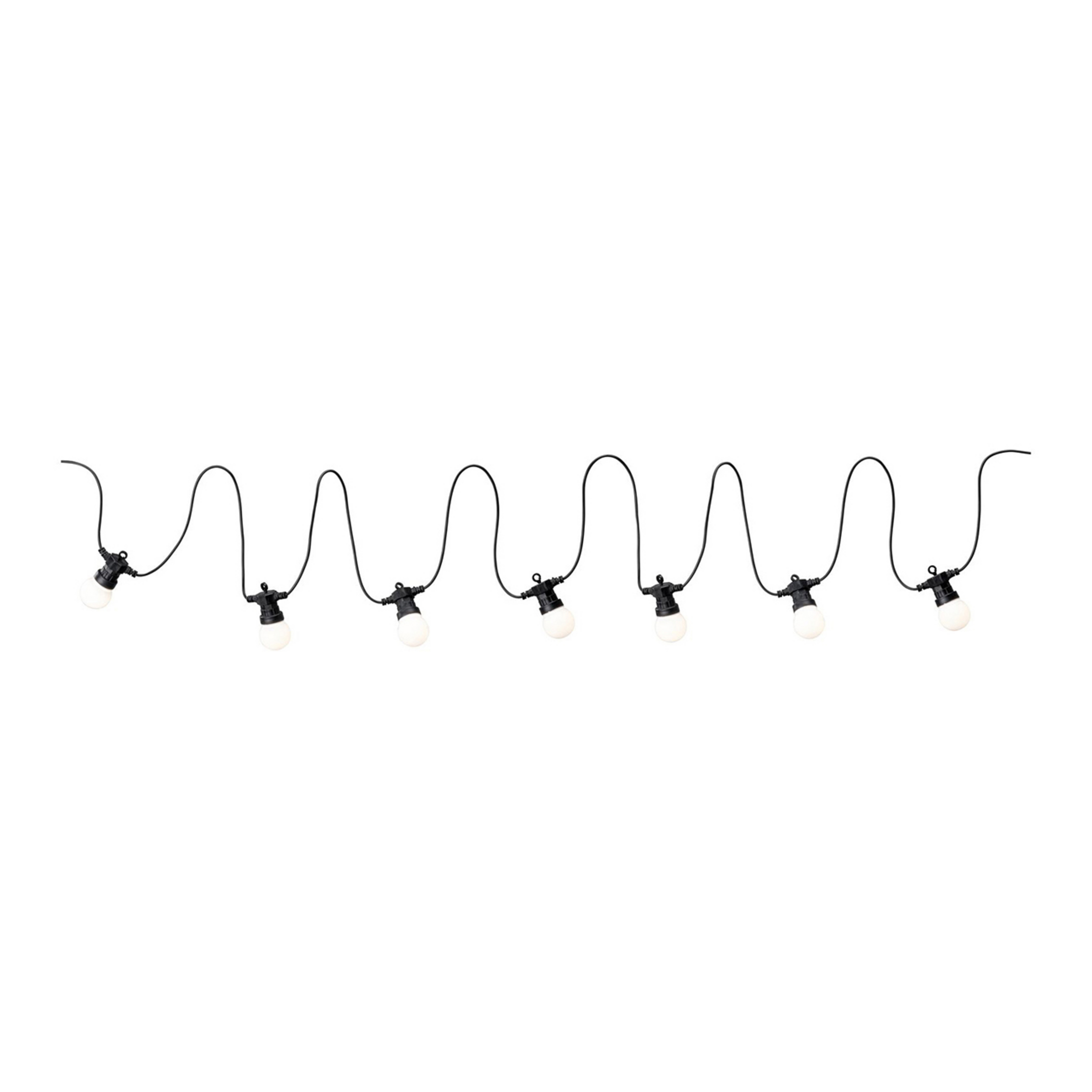 Paulmann Plug & Shine LED fairy lights Globe 7x0.2W