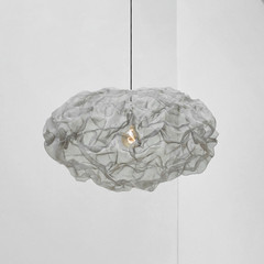 Northern Heat závesná lampa, oceľ, Ø 55 cm