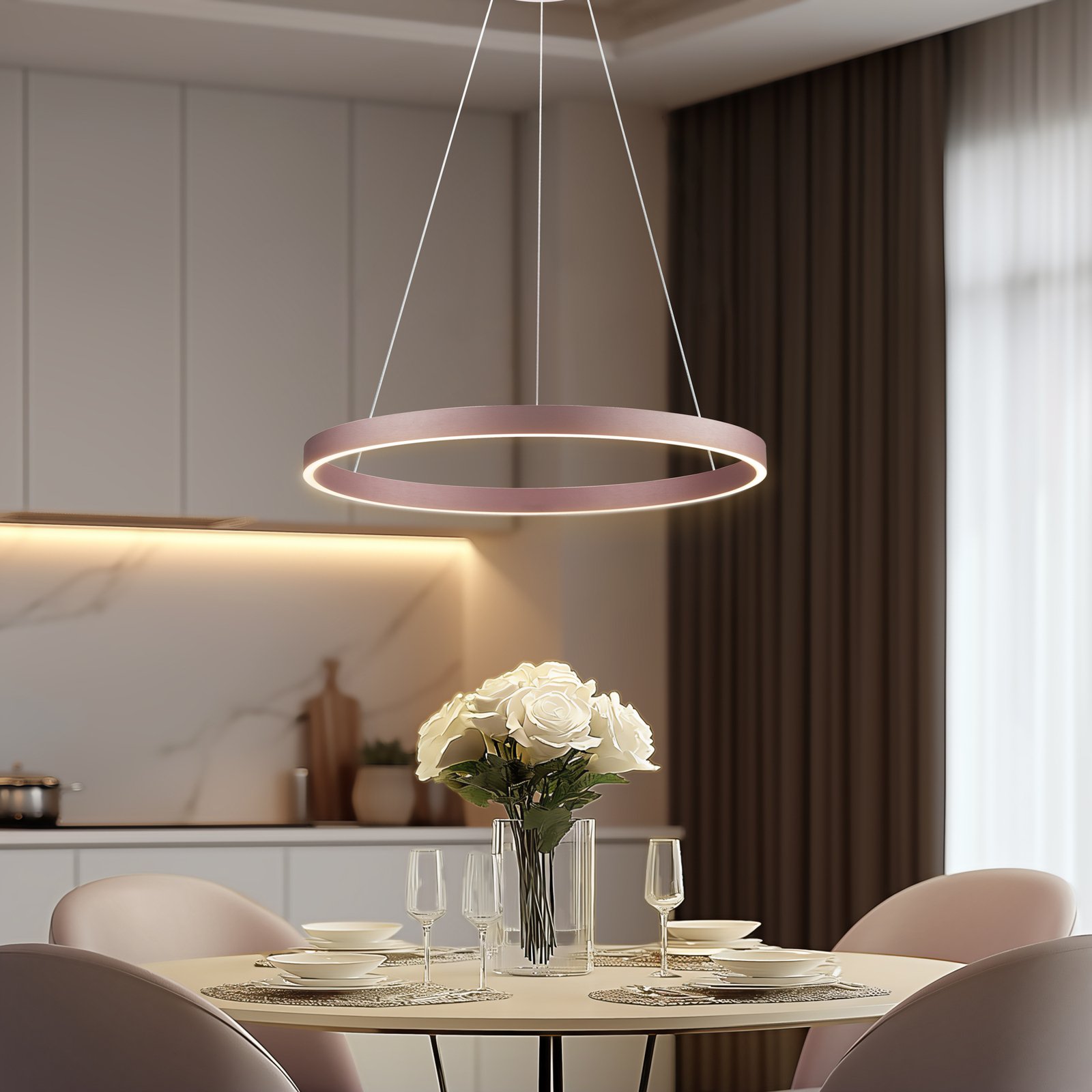 Yonam 1 LED Smart Suspension Coffee - Lucande
