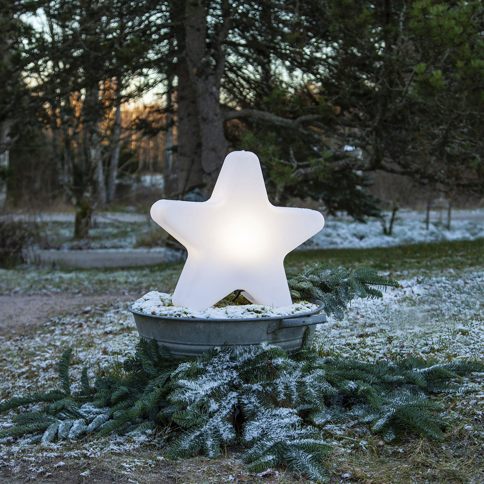 Terrasslampa Gardenlight, stjärnformad