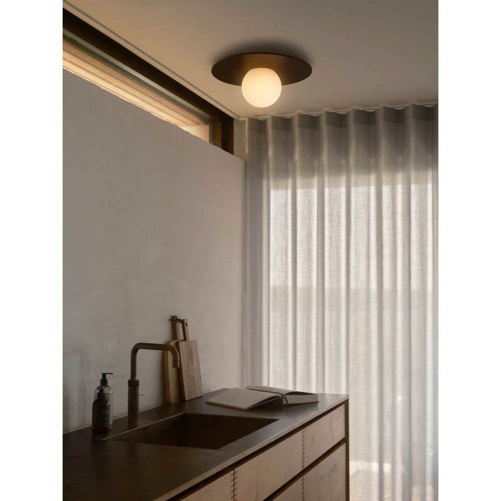 Siona Plafondlamp IP44 Zwart - Nordlux