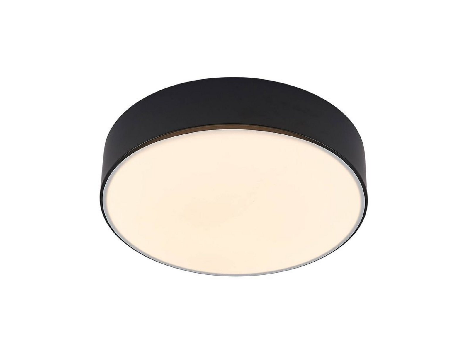 Simera LED Plafond Matt Black/White - Lindby