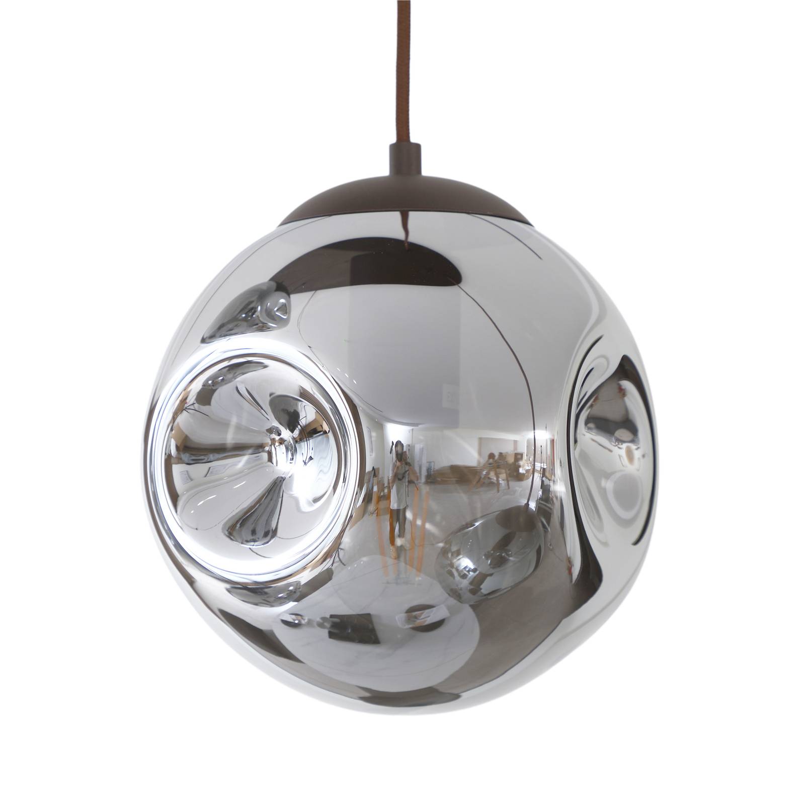 Lindby Valentina pendellampa rondel oval 5 fl.