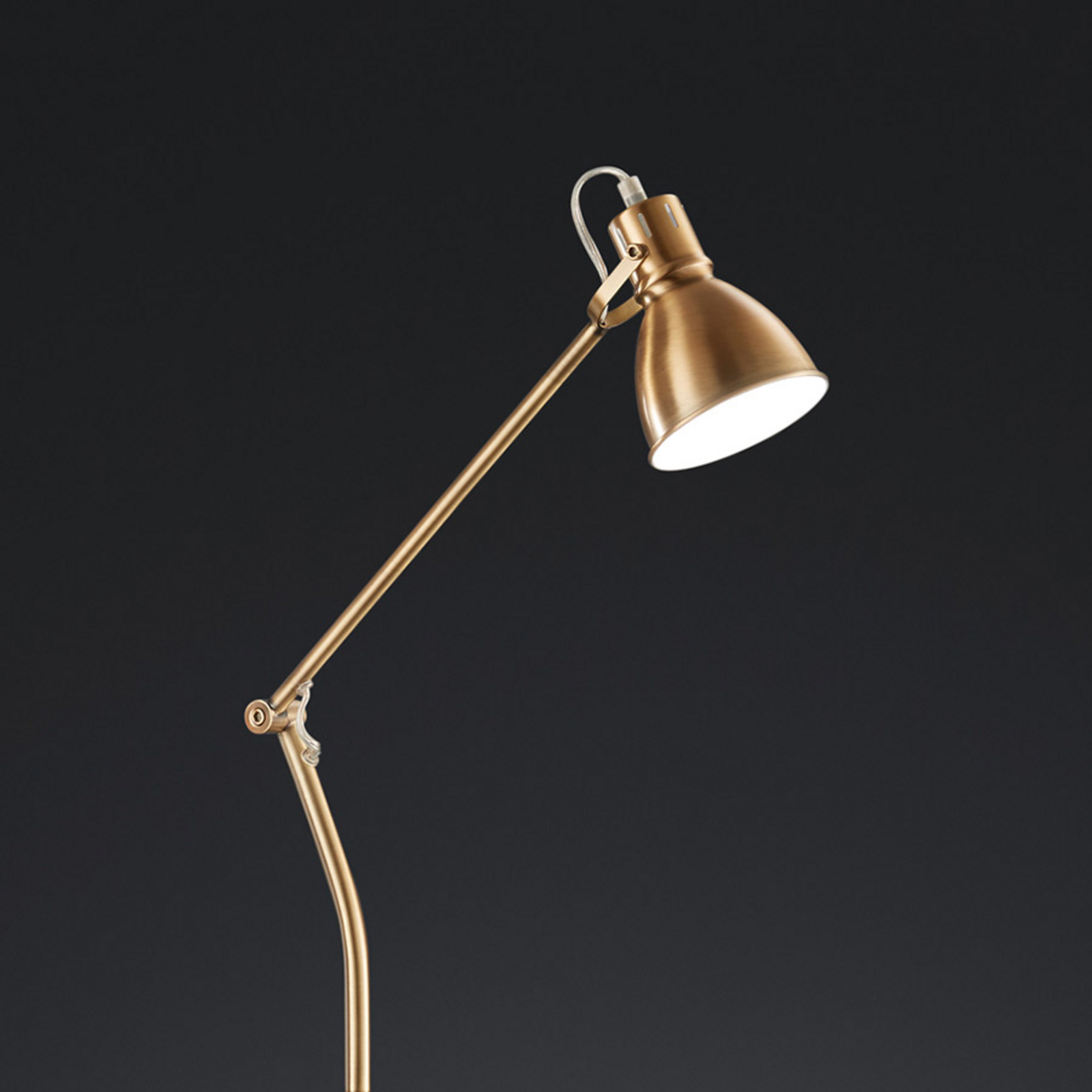 Antiek Messing Staande Lamp Keali Lampen24 Nl 