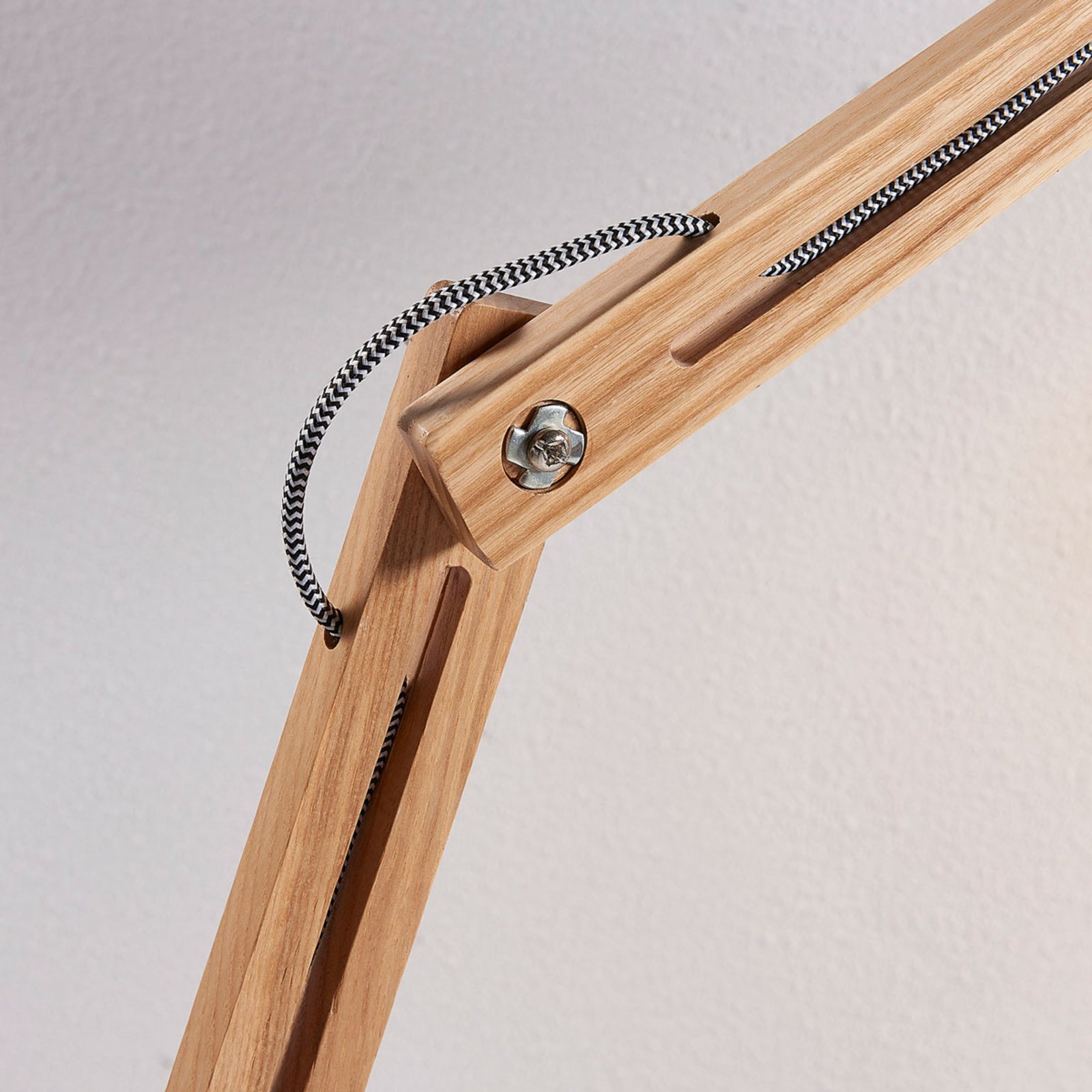 Shivanja Stehleuchte White/Ash - Lindby