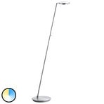 Omega floor lamp, CCT technology, nickel