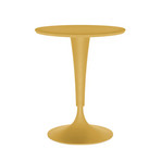 Table DR. NA, jaune moutarde, hauteur 73 cm - Kartell