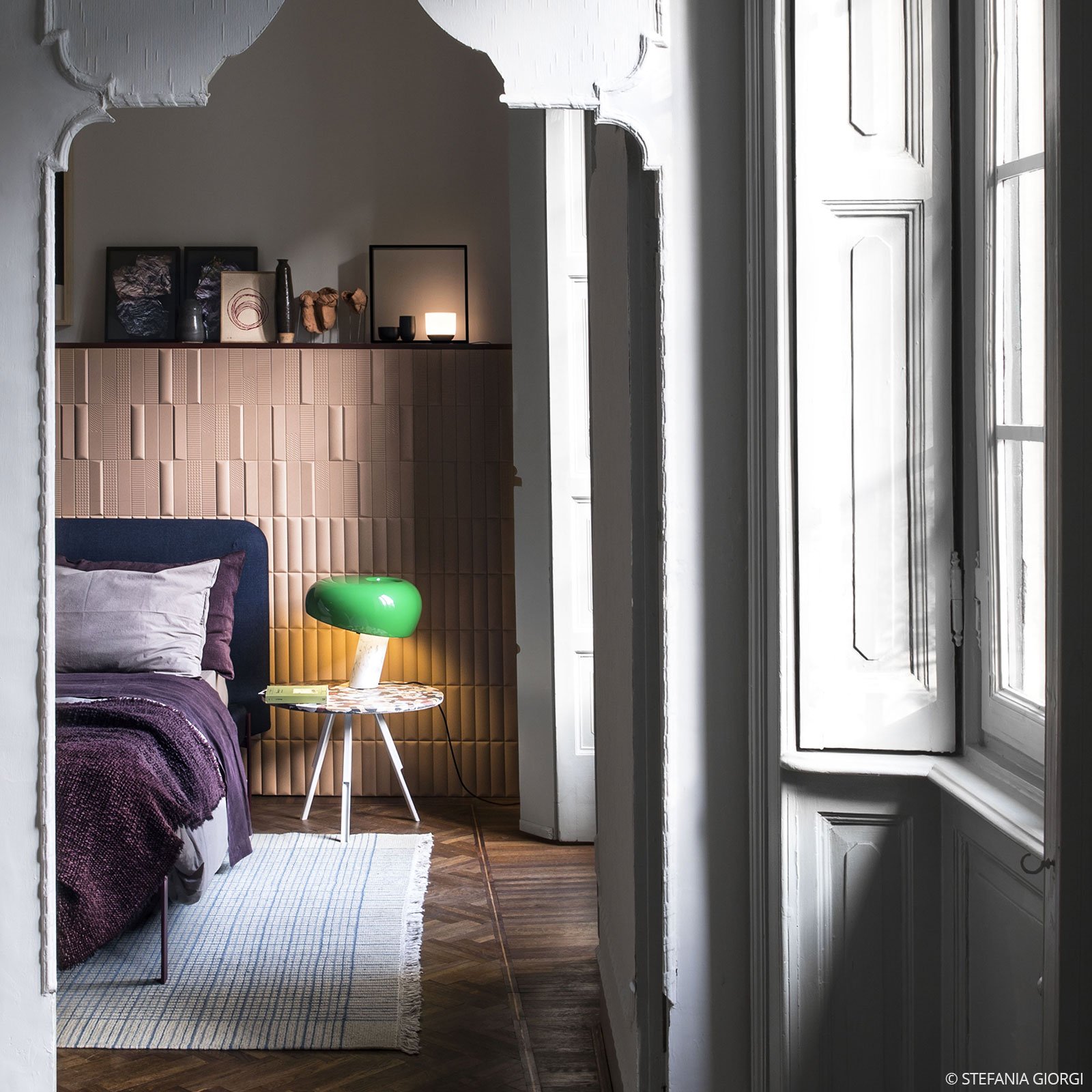 Snoopy Stolní Lampa Green - Flos