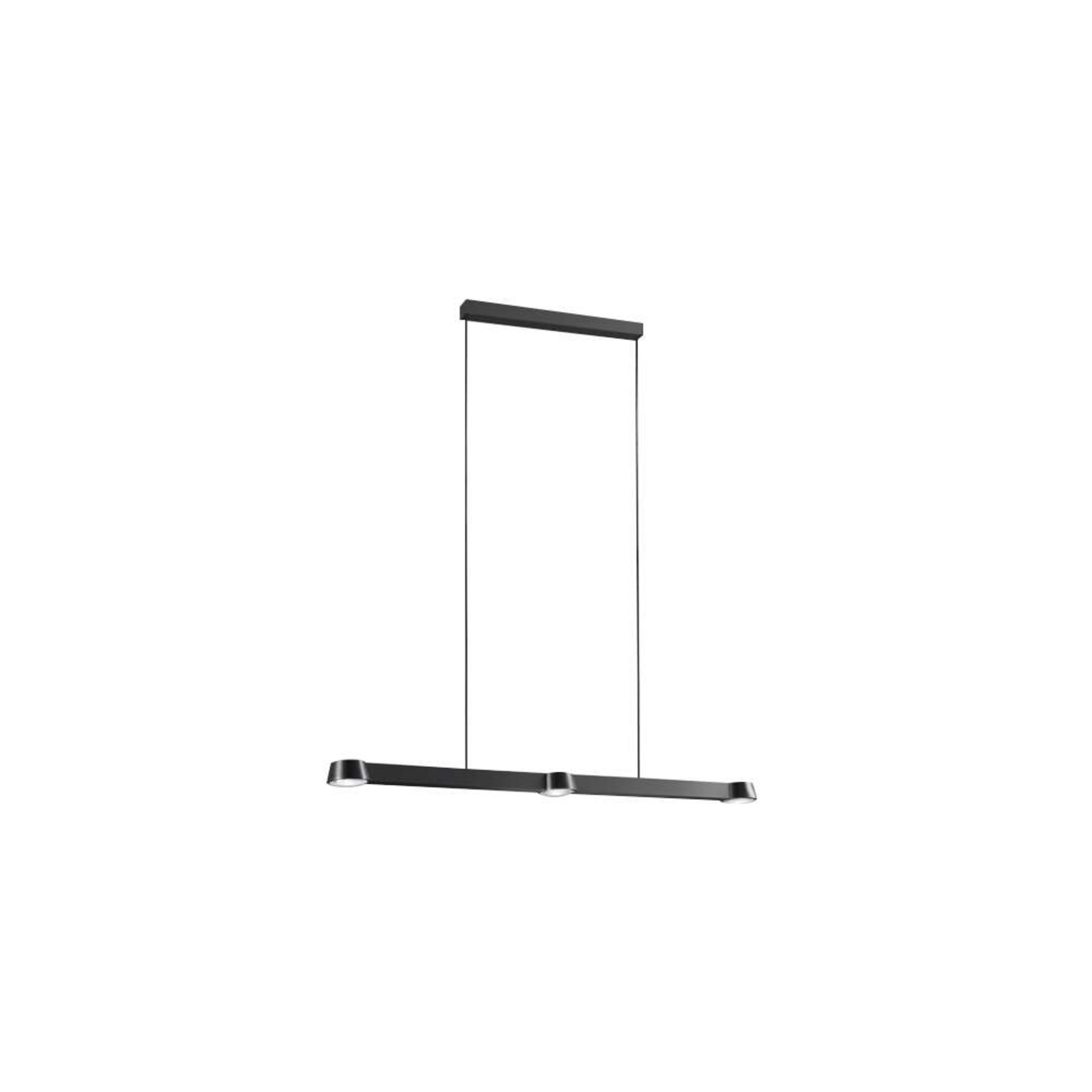 Optic Linear L1000 Riippuvalaisn Carbon Black - LIGHT-POINT