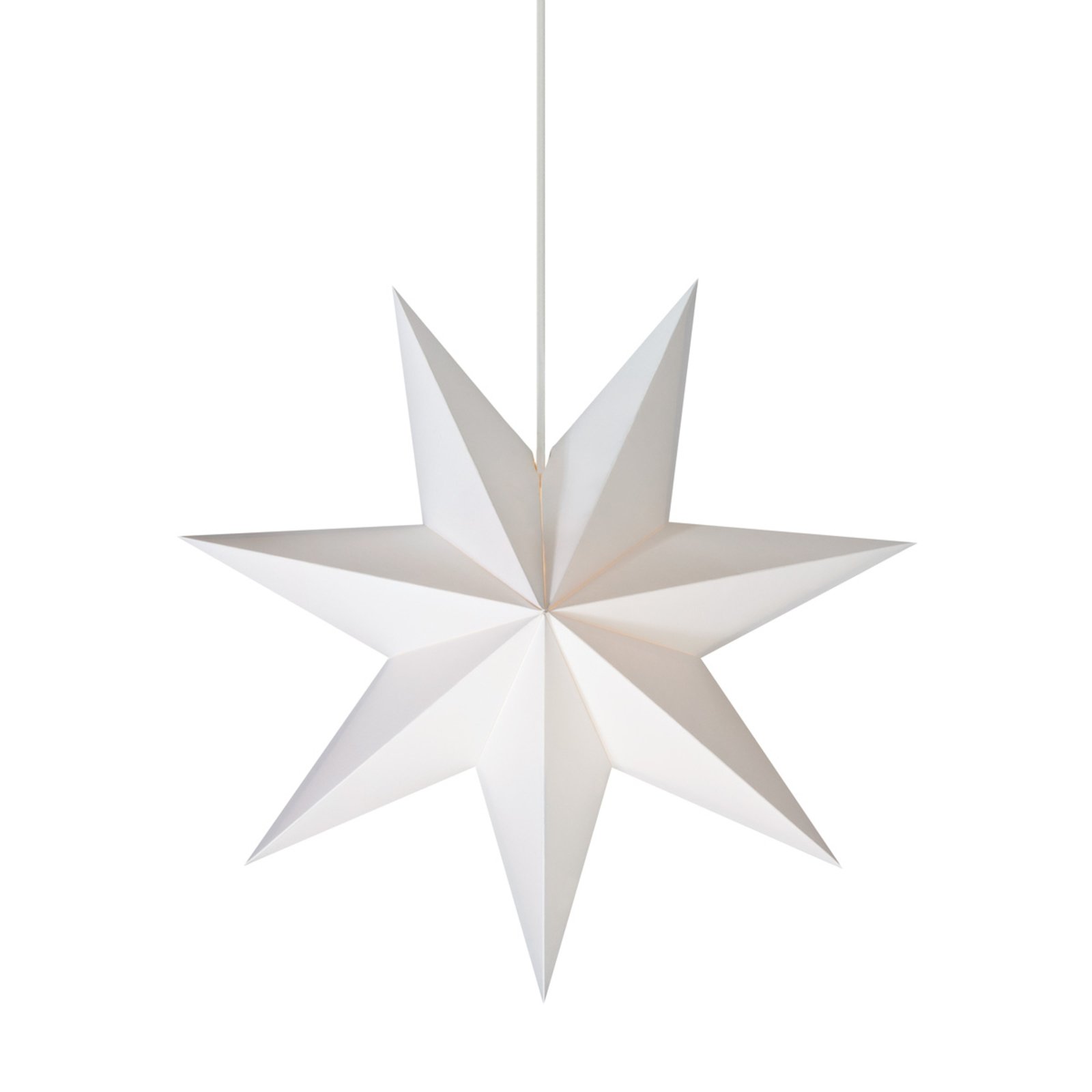 Popierinė žvaigždė "Duva", skirta pakabinti, 45 cm