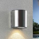 Prios Zavallina LED outdoor wall lamp, downlight