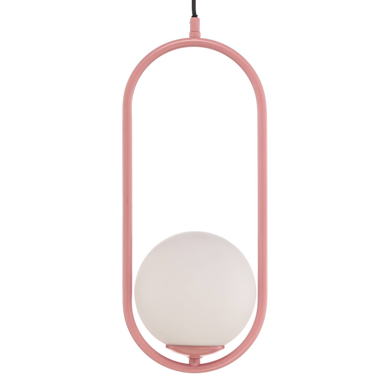 Jupiter Samba hængelampe 1 lyskilde pink/hvid