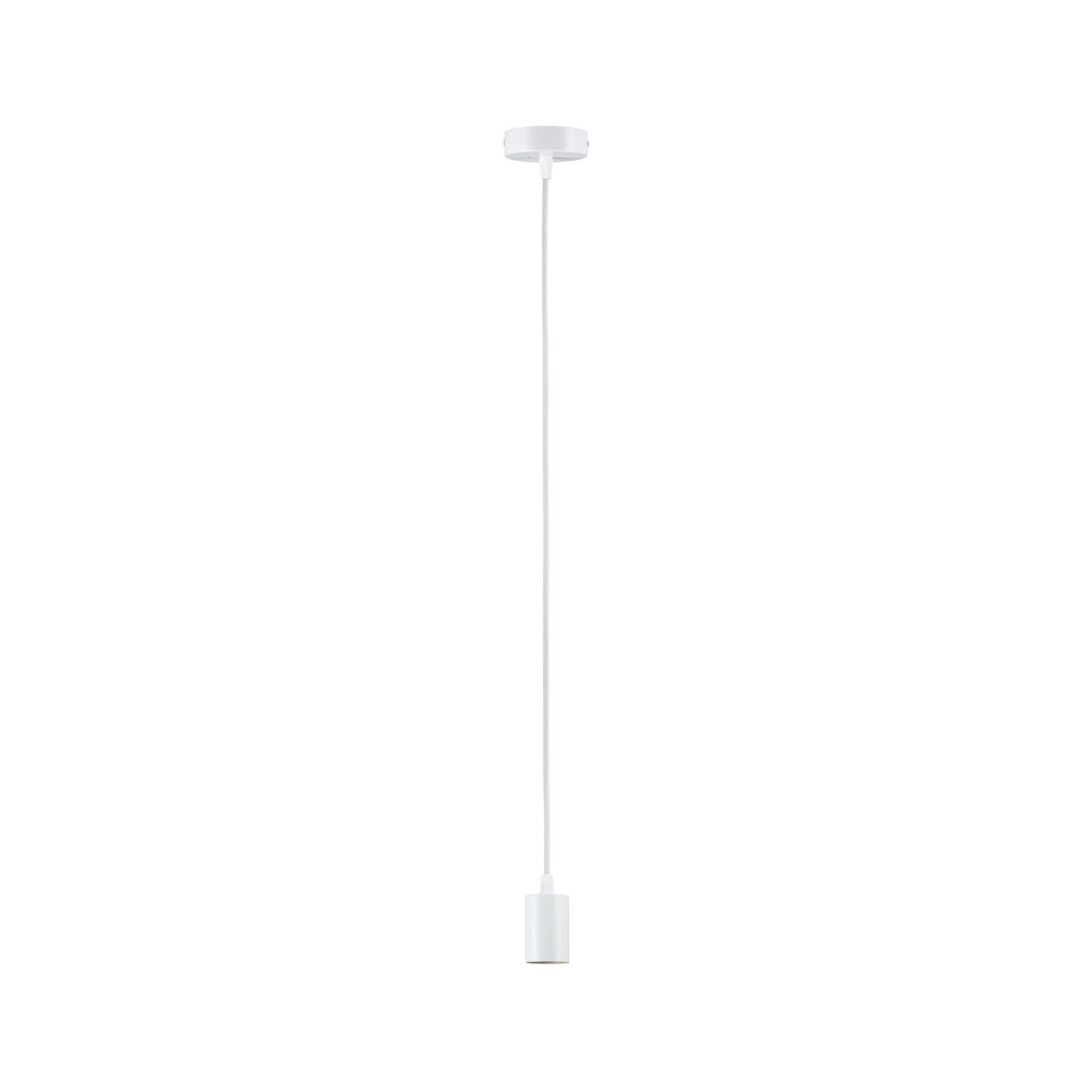 Paulmann Ravi pendant socket E27, matt white