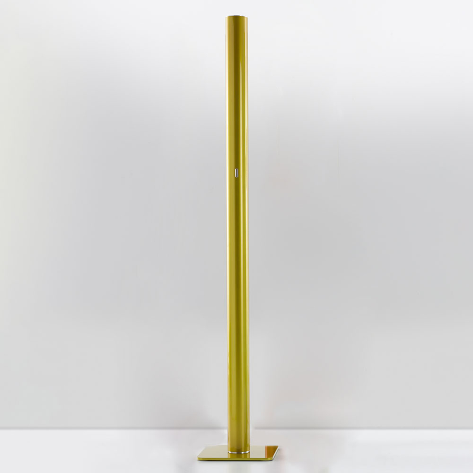 Artemide Ilio LED floor lamp, app, yellow, 2,700 K, for Living / Dining Room, aluminium, steel, 45 W, energy efficiency: A, H: 175 cm