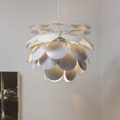 MARSET Lampa wisząca Discocó Ø 53 cm biała
