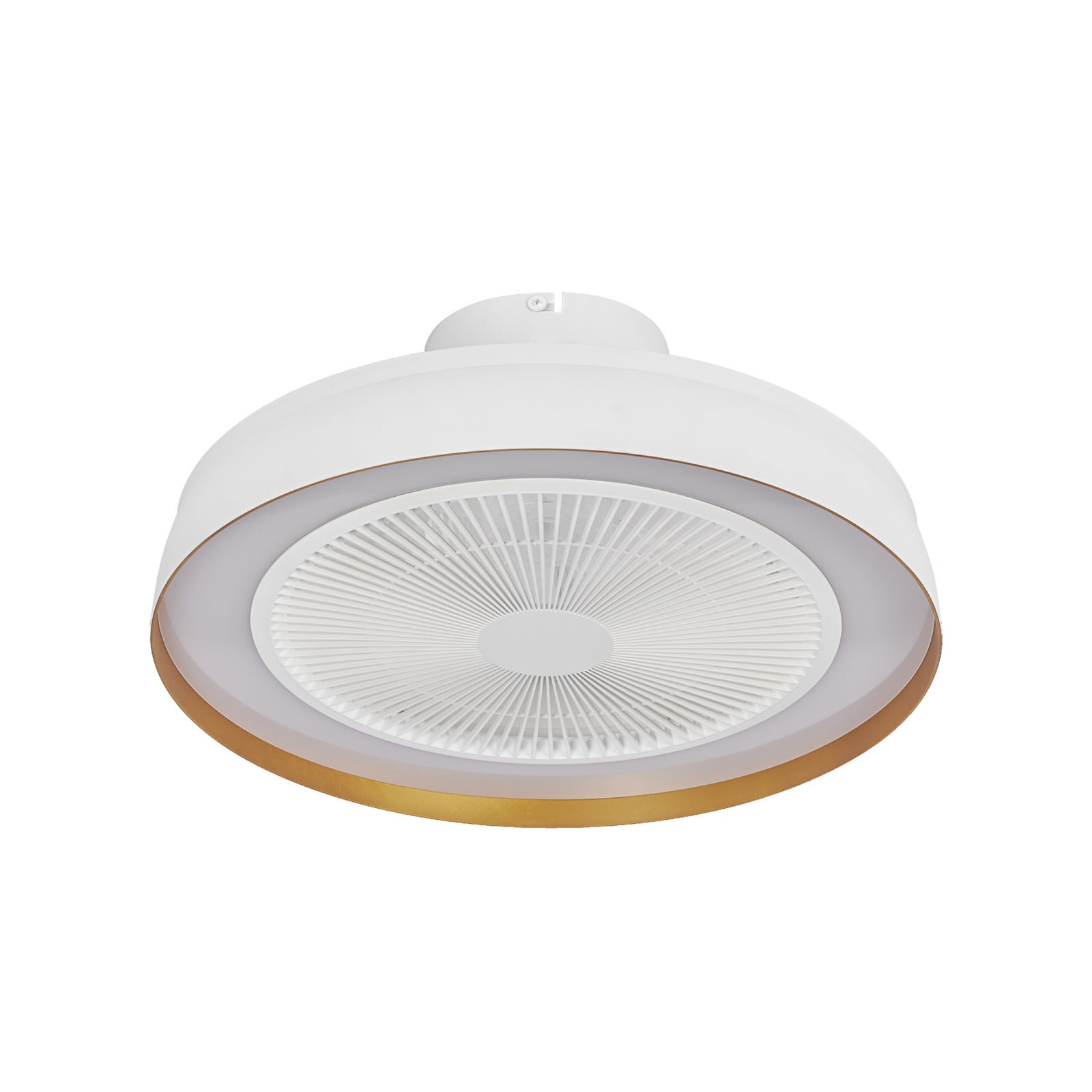 OSRAM ENCAPSULATE LED ceiling fan, Ø 48 cm, white, CCT