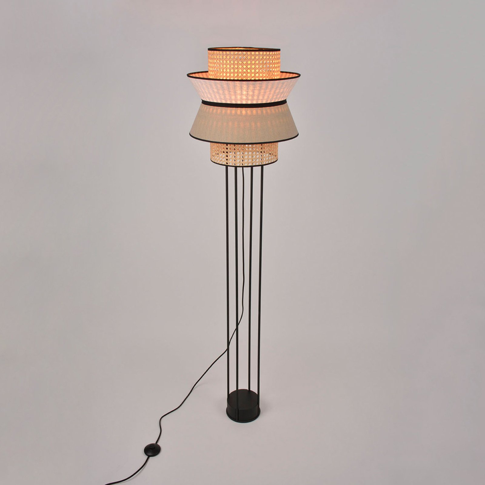 Singapour DBL Stehleuchte, nude - MARKET SET Singapour DBL Stehleuchte, nude - MARKET SET