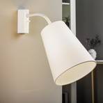 Flex Shade wandlamp, verplaatsbaar, wit