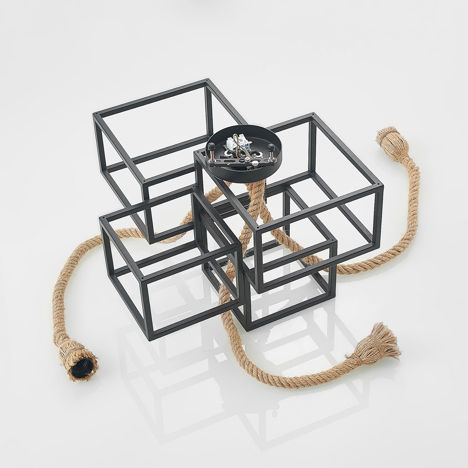 Andrik 3 Plafonnier Black - Lucande