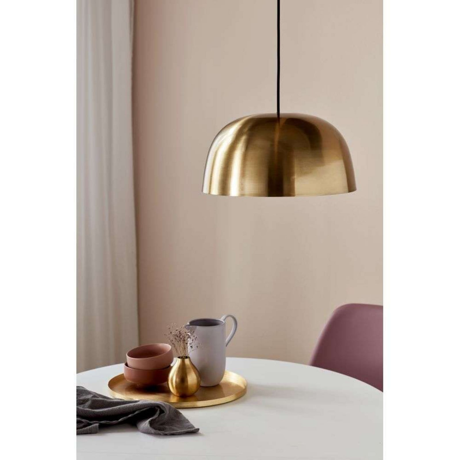 Cera Taklampa Brass Nordlux - Vardagsrum - Metall