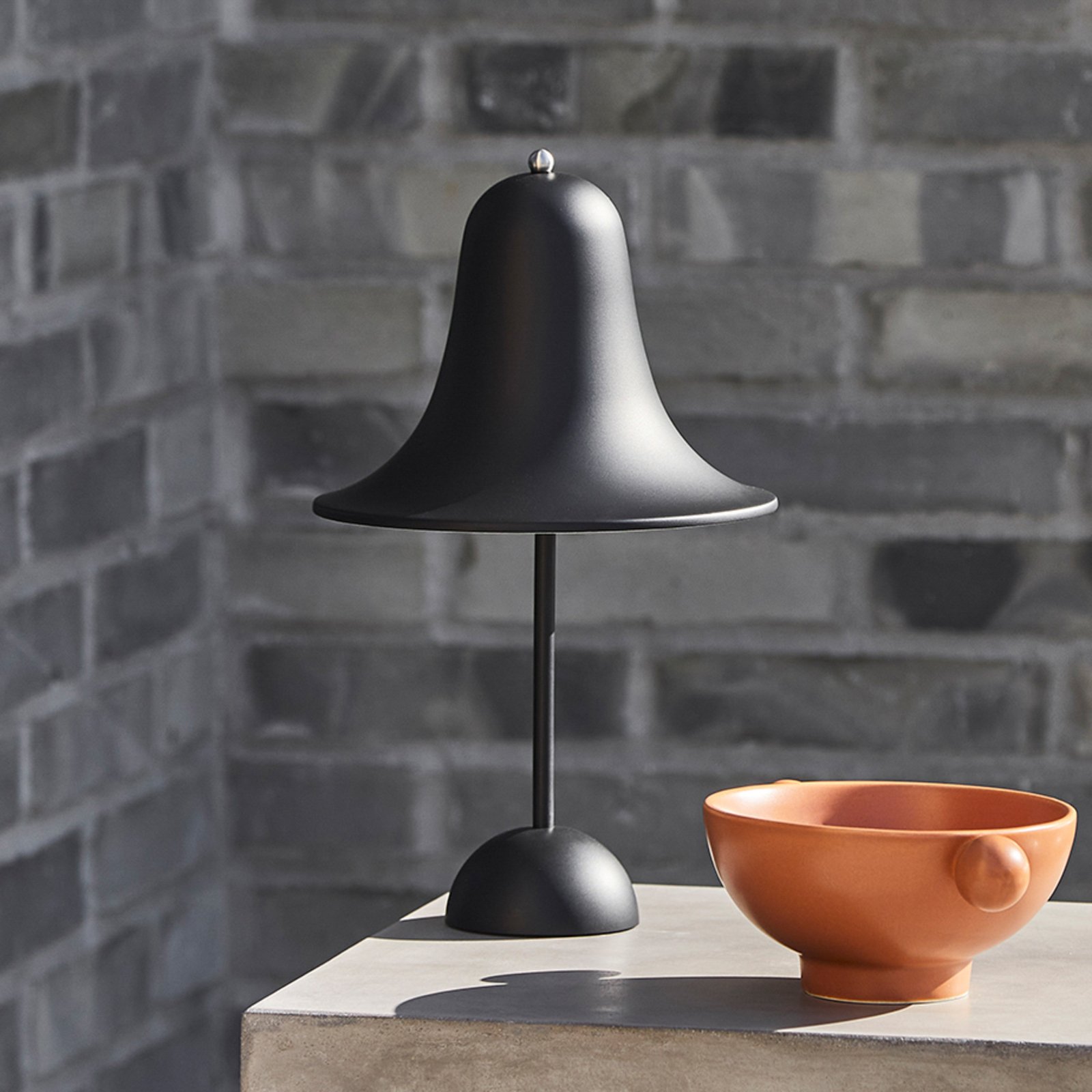 Pantop Portable Taffellamp Matt Black - Verpan