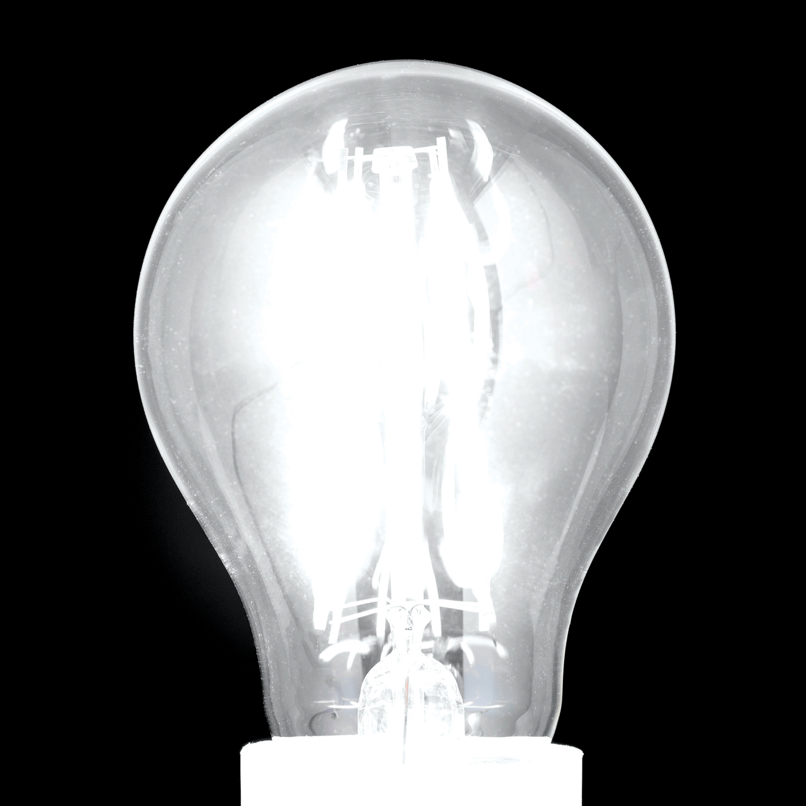 Ampoule LED filament E27 A60 claire 15W 827 2000lm à intensité variable
