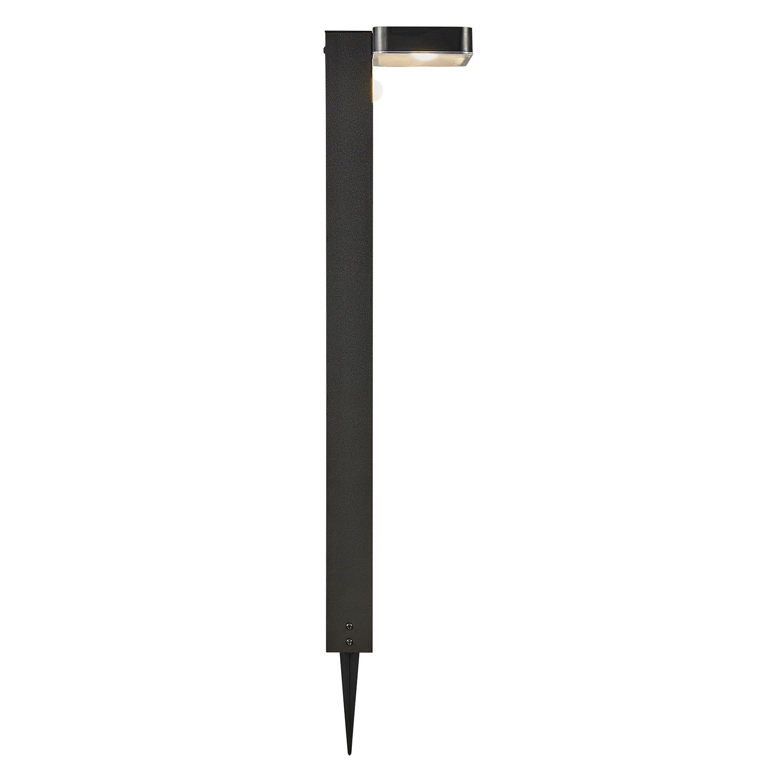 Rica Square LED Napelem Kerti Lámpa Black - Nordlux