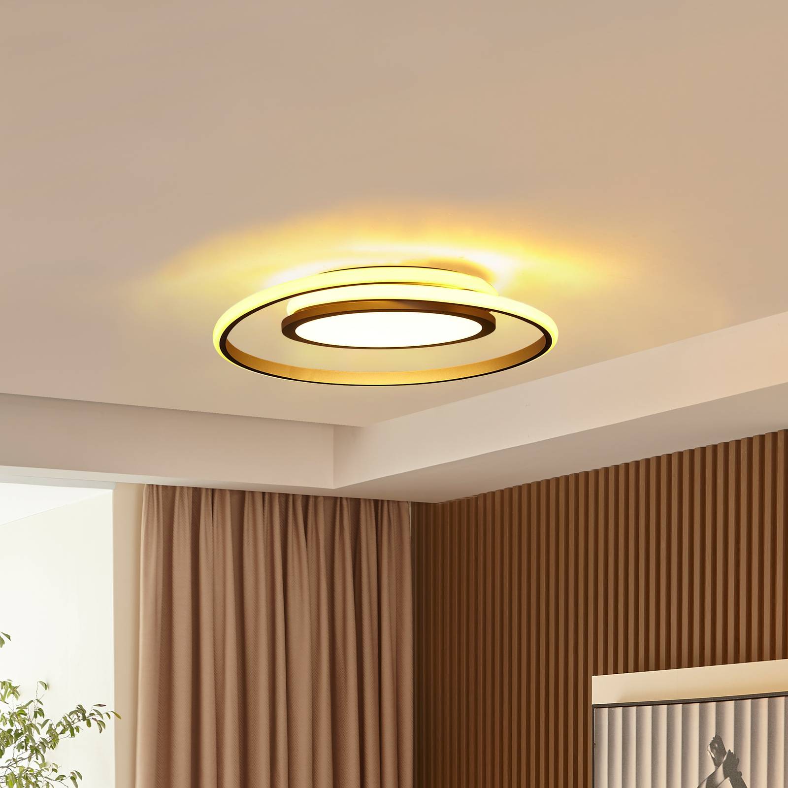 Photos - Chandelier / Lamp Lucande Noud LED ceiling lamp 