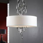 Elegant hanging light Domo with chrome elements