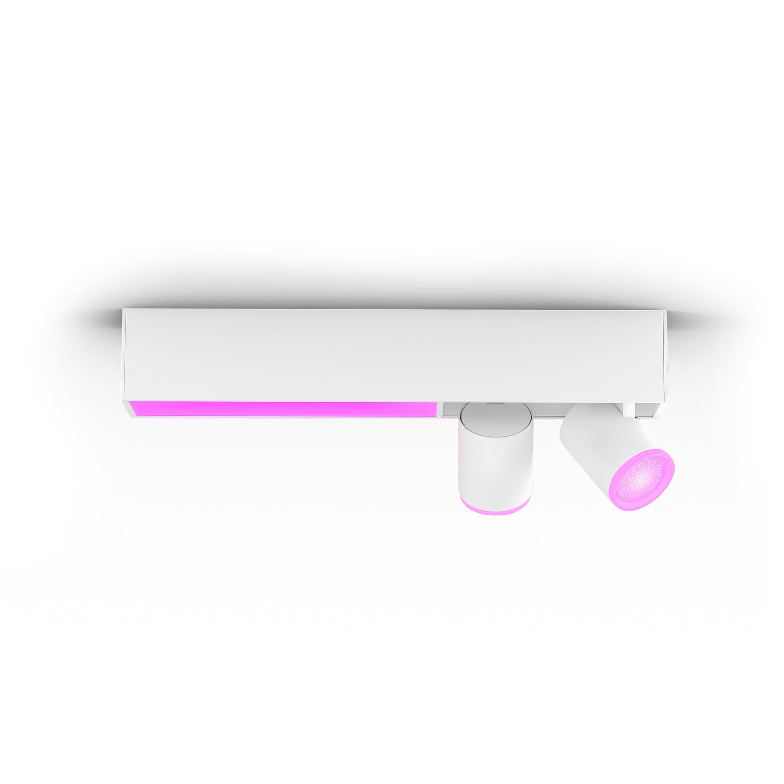 Philips Hue Centris LED-loftspot, hvid, 2 lyskilder, RGB CCT