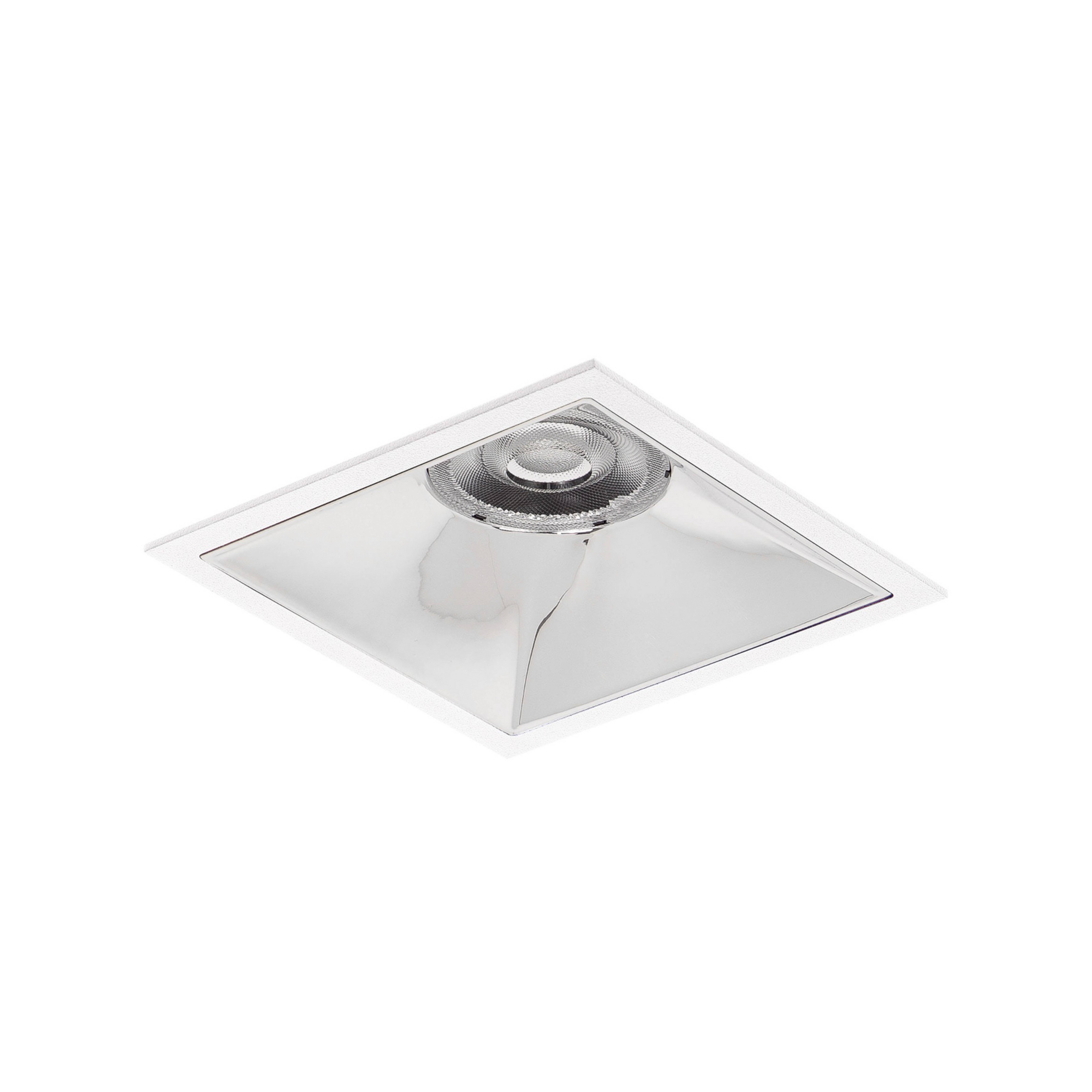 BRUMBERG Apollo Midi, réflecteur lisse, angulaire, 4.000 K, blanc