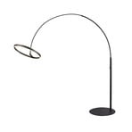 SLV LED lampă de podea One Bow FL, negru, oțel, înălțime 232 cm