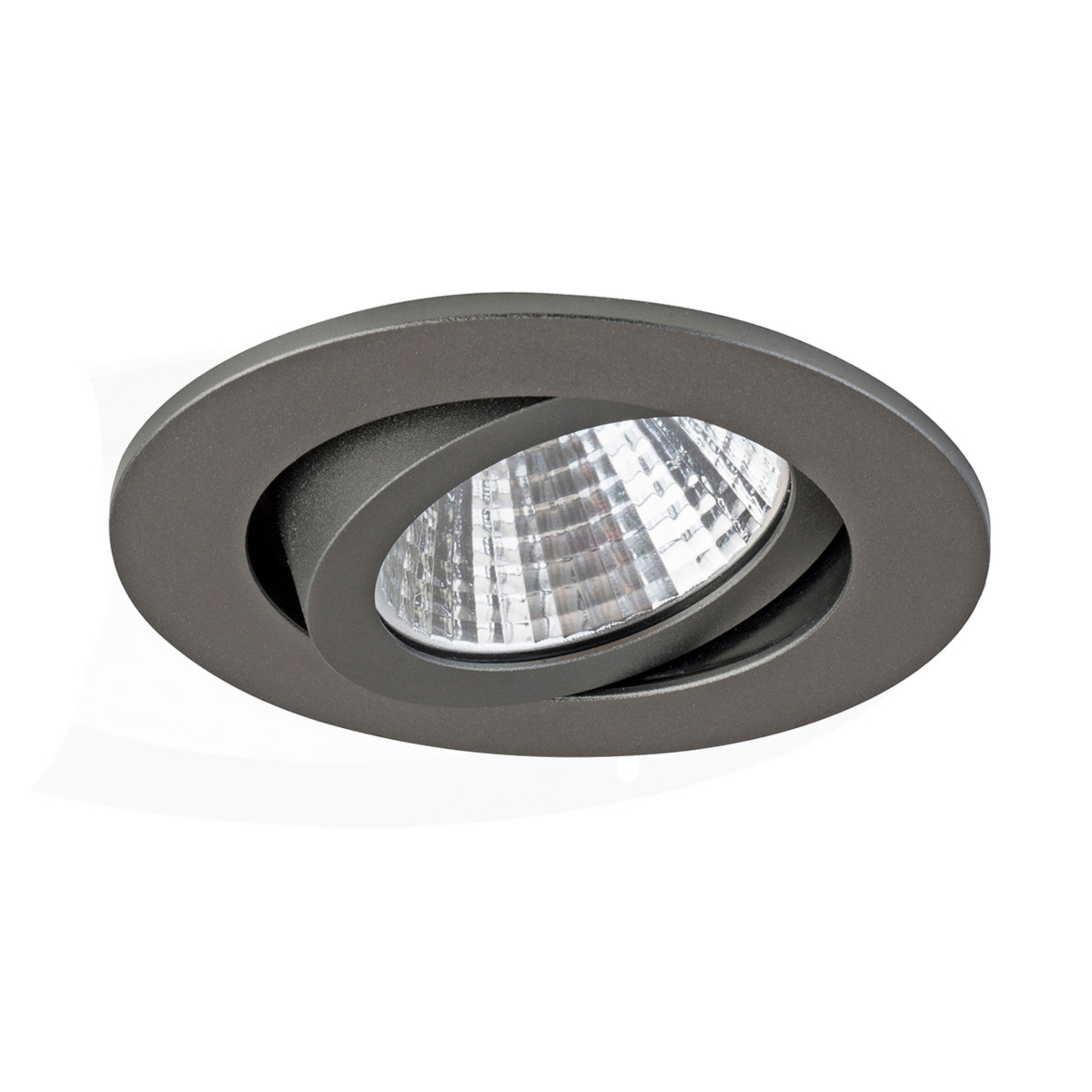 BRUMBERG spot encastré IP65 rond, titane