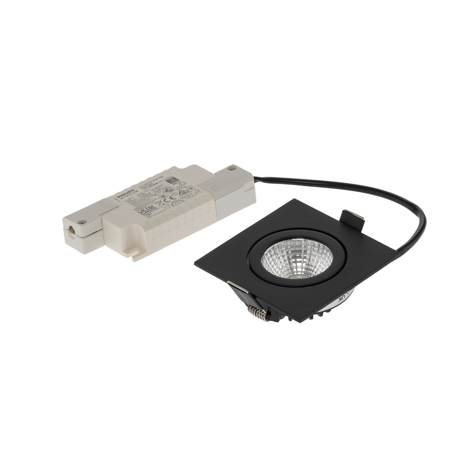 BRUMBERG BB05 recessed RC driver angular black BRUMBERG BB05 recessed RC driver angular black