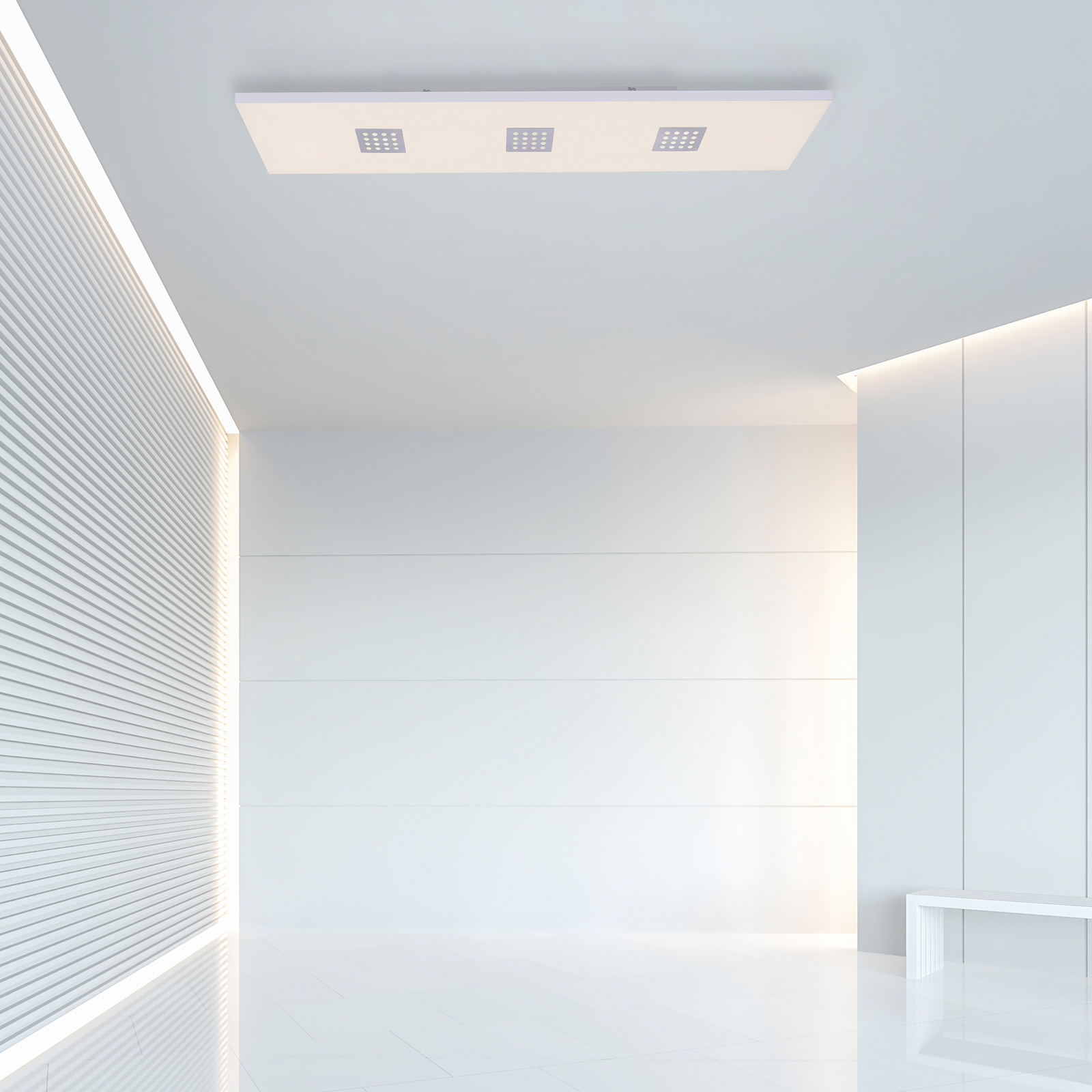 Paul Neuhaus Pure-Neo -LED-kattovalaisin 120x30cm