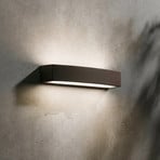 Ideal Lux Außenwandlampe Andromeda, kaffee, Breite 45 cm E27